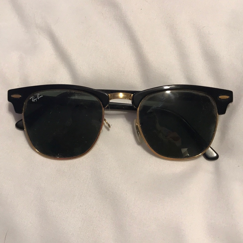 Black Ray Ban Clubfarers